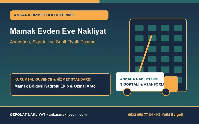 Mamak Evden Eve Nakliyat